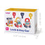 Lock Key Car Fine Motor Skill Cognitive Toy