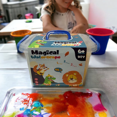 Magical Water Seape. Turns magic paint into water jelly.
