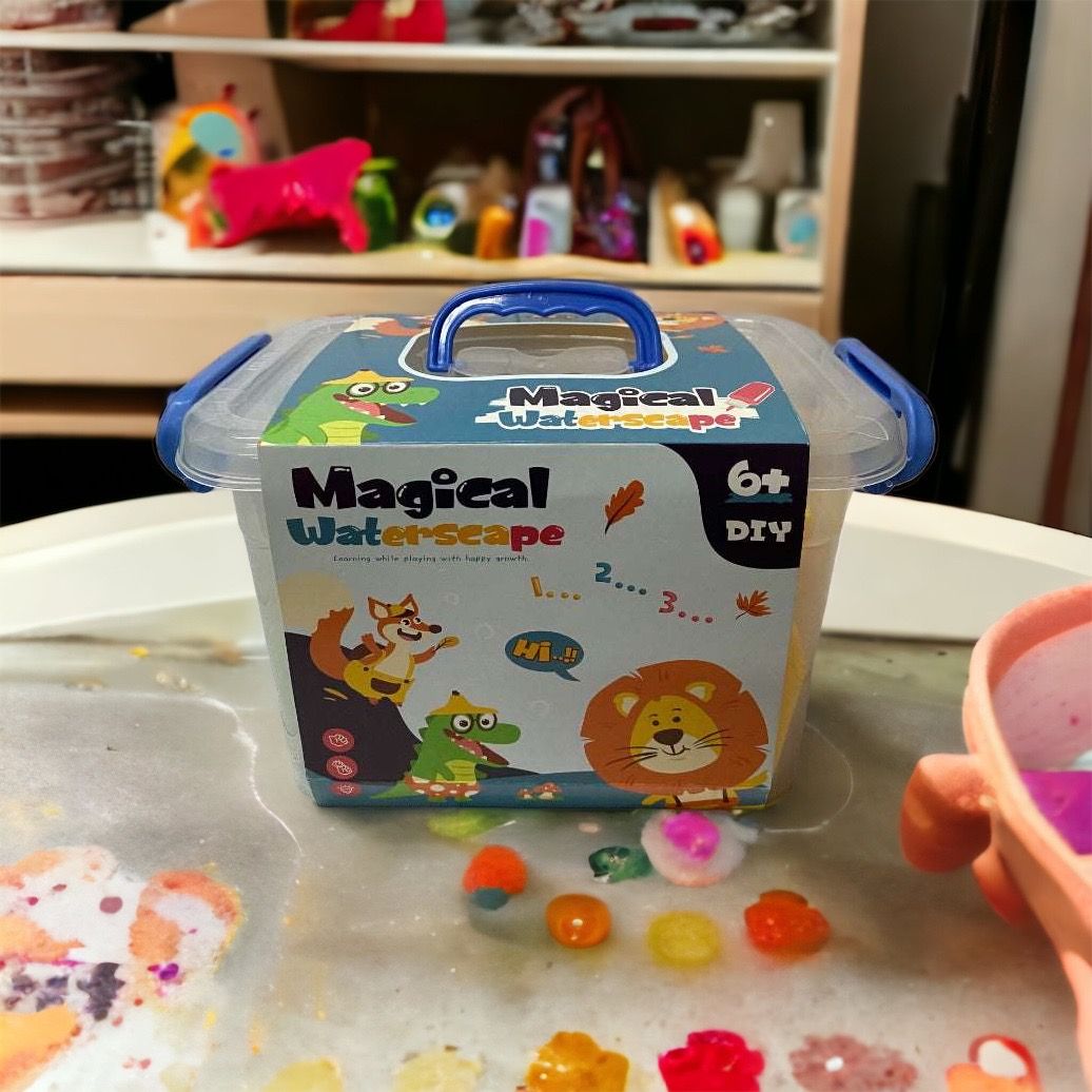 Magical Water Seape. Turns magic paint into water jelly.