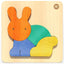 Animals Big Piece Wooden Toddler Baby Jigsaw Puzzle. 4-7pc