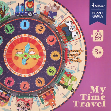 Mideer Puzzle - My Time Travel Education Early Learning