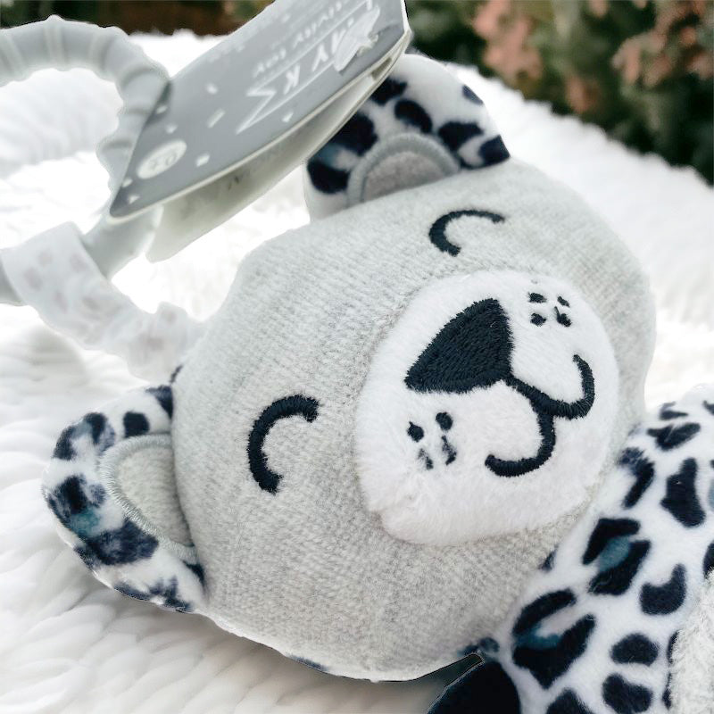 Mothercare Black and White Bear Crib Cot Stroller Hanging Toy. 