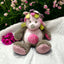 Nattou. Belgium Brand. Baby Pink Hedgehog Pull Musical Stroller Soft Toy