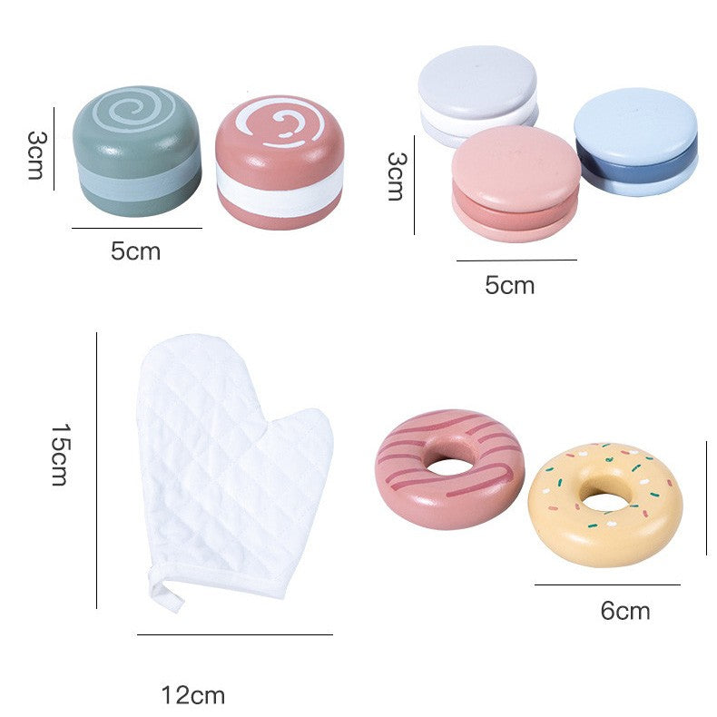 Nunukids Complete Dessert Set Pretend Play Food Toy