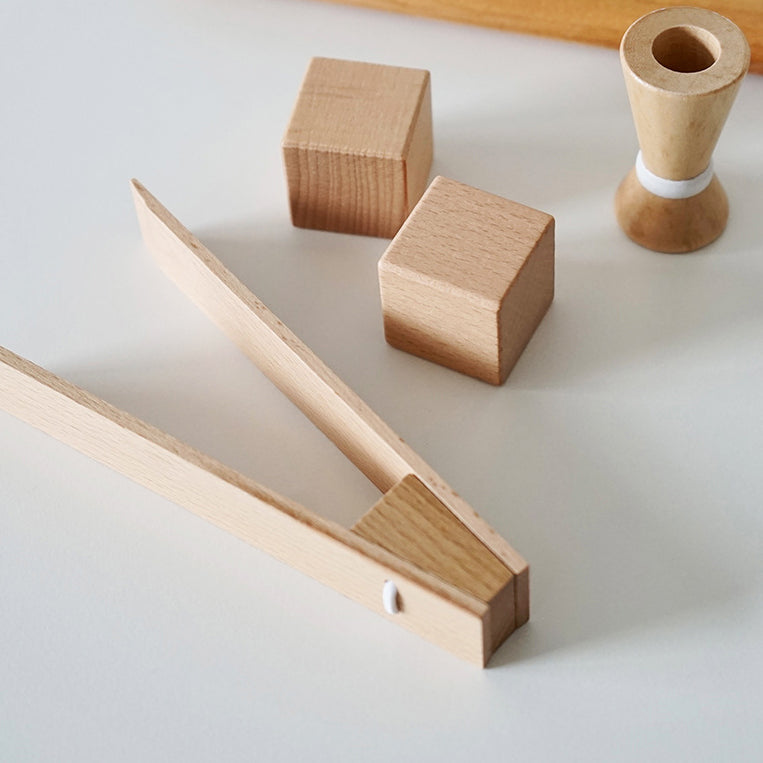 Wooden Milk Tea Set. Kitchen Pretend Play Toy