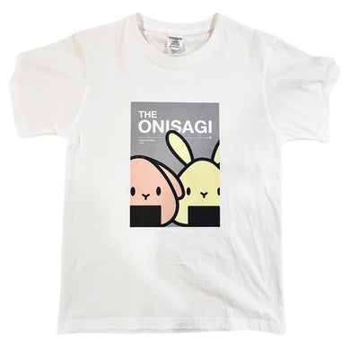Rice ball Bunny Chic: Whimsical Rabbit Onigiri Tee – A Fusion of Adorable and Stylish