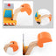 Wooden Transportation trailer, excavator, construction vehicles