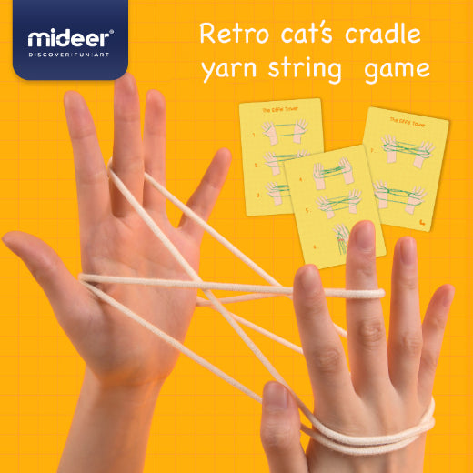 Retro Toy Cat Cradle's String Fine Motor Skill Development – Happi Bebe