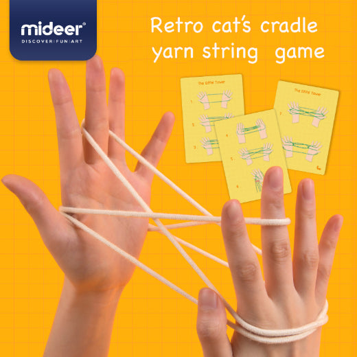 Retro Cat Cradle's String Game