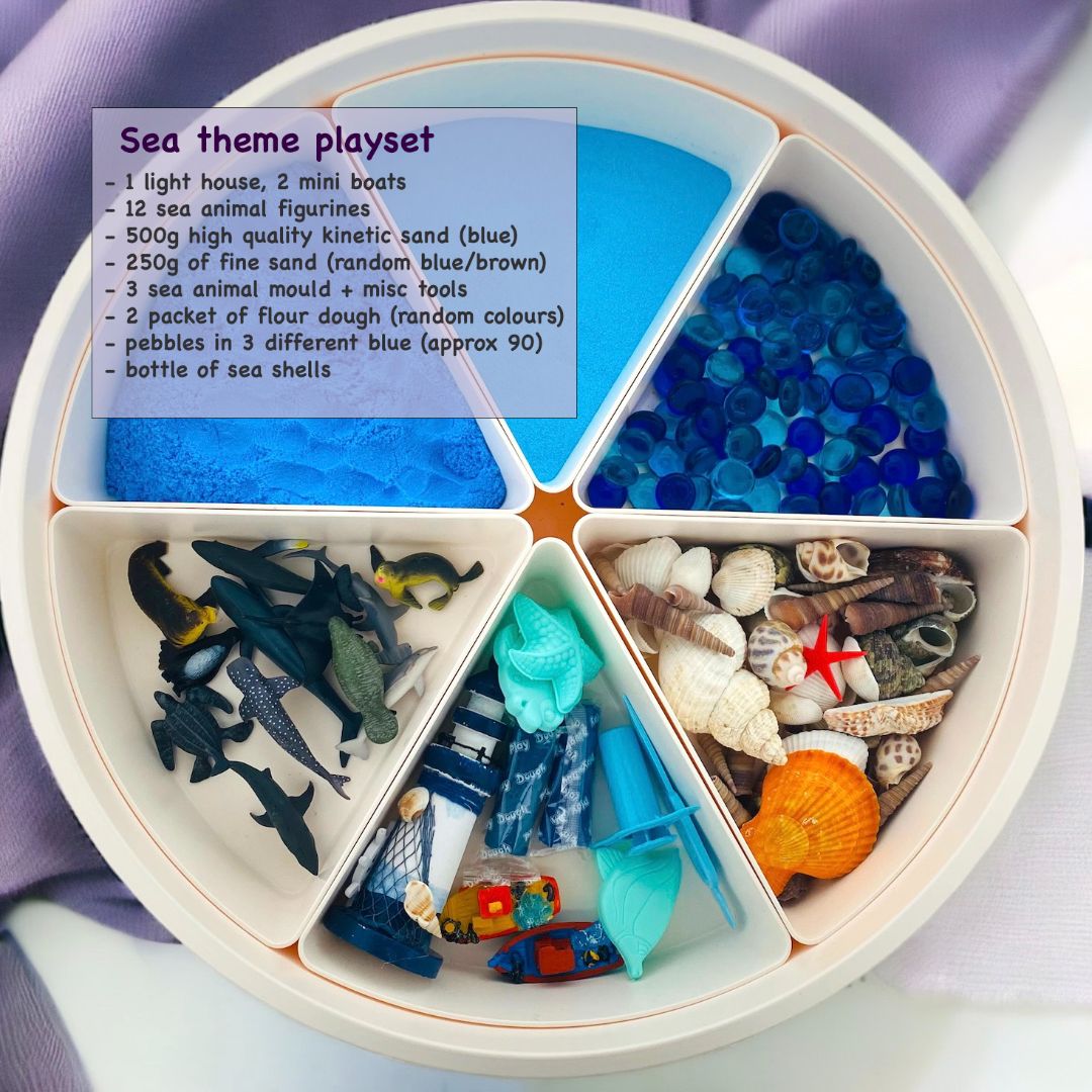 Development Tray Sensory Play Tray Montessori Early Development Open End Play – Happi Bebe