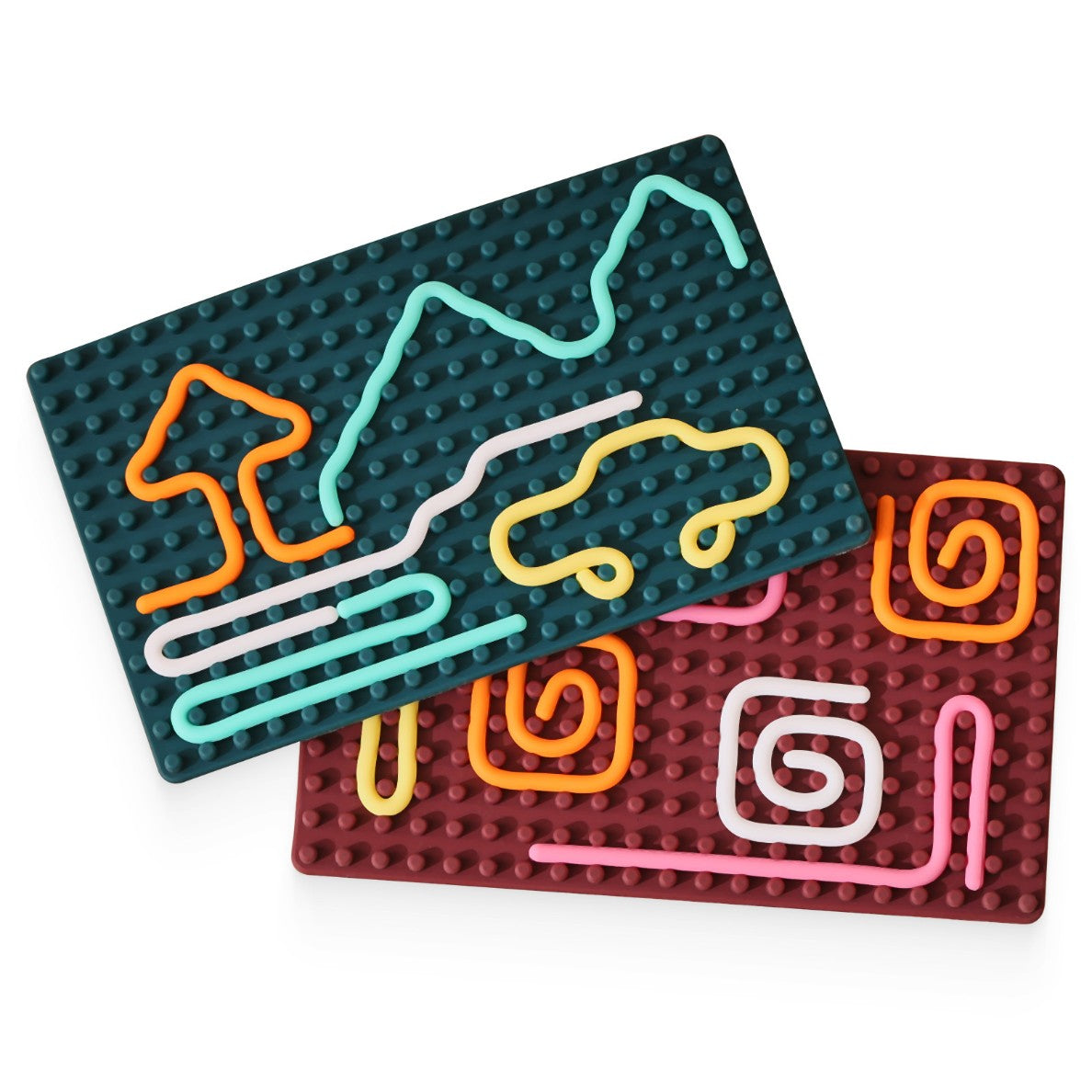 Sensory Food Grade Silicone Rope Creative Calming Anti-stress Therapeutic Board
