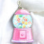 Novelty shakable cute adorable gumball souvenir keychain