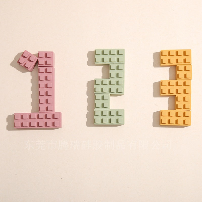 Food Grade Silicone Lego Building Blocks