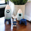 Food Grade Silicone Rocket, Astronaut Pretend Play. Safe for even infant and baby