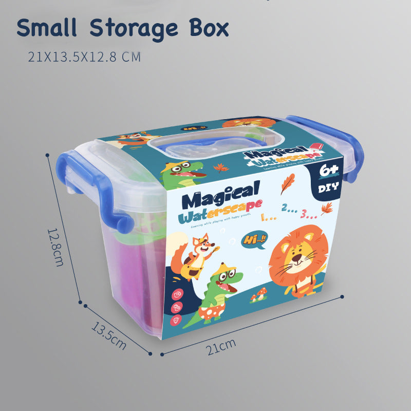 Magical Water Seape. Turns magic paint into water jelly.