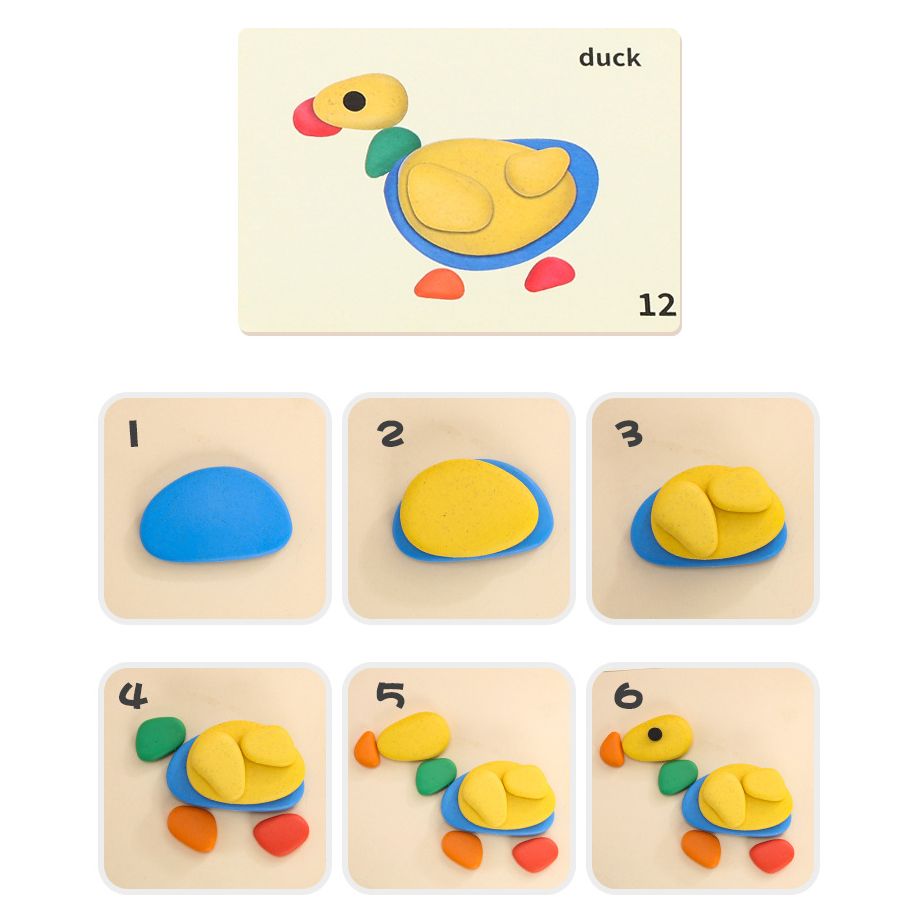 Shapes Puzzle. Stacking Colour Flat Pebbles. Educational Toy