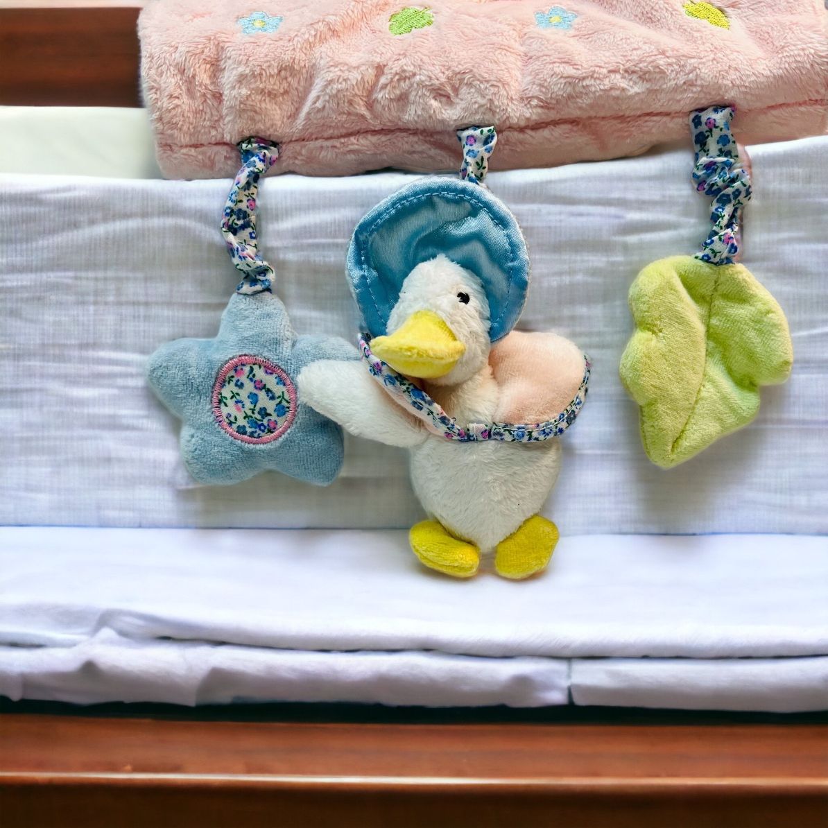 Mother goose Crib Stroller Bed Rattle Soft Toy Shower Gift – Happi Bebe