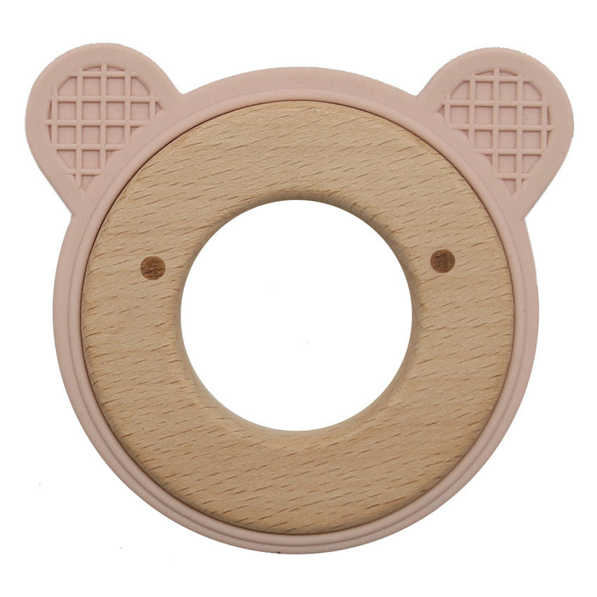 baby teether pink