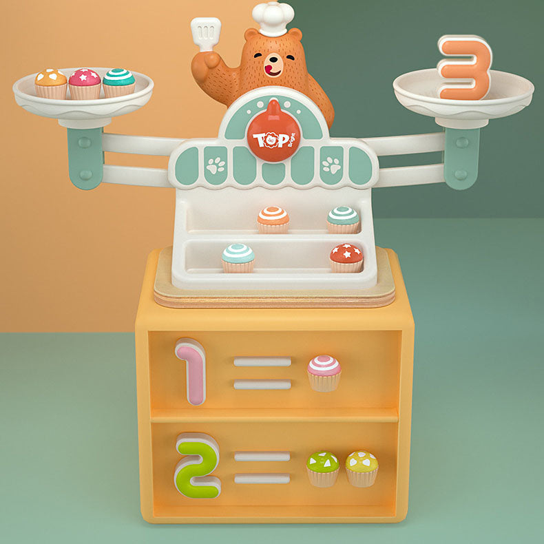 Montessori Bear Weighing Scale Math & Logic Educational Toy