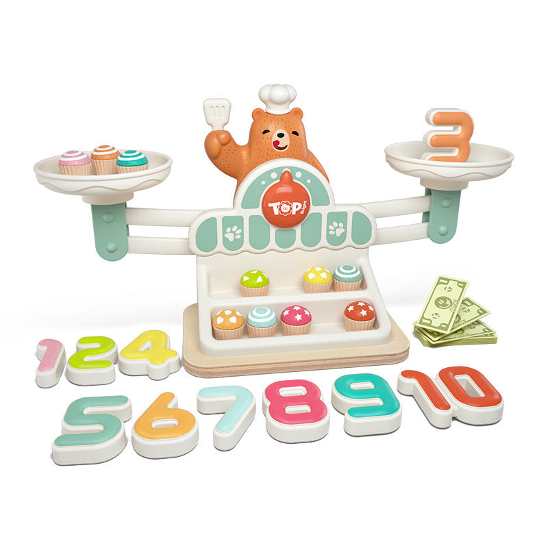Montessori Bear Weighing Scale Math & Logic Educational Toy