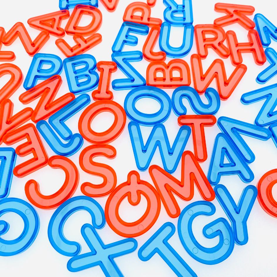 Translucent see through letters and numbers. Early Learning – Happi Bebe