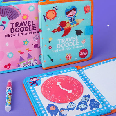 Travel Doodle Book Creative Portable Toddler Toy on the Go