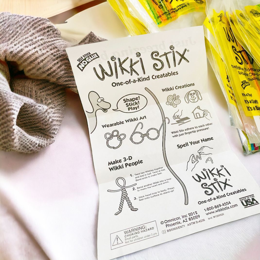 Wikki Stix. Mini Party Play Packs.