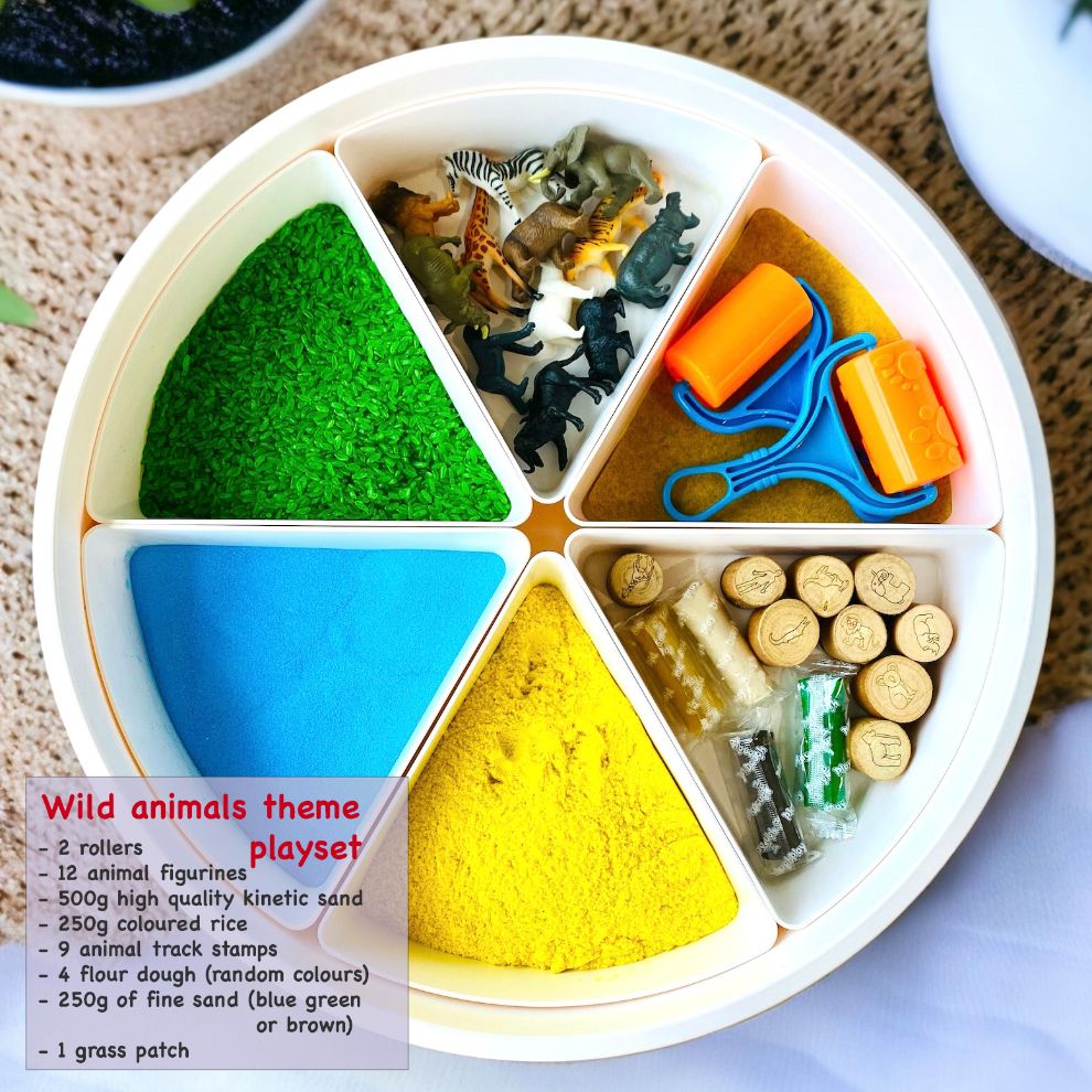 Development Tray Sensory Play Tray Montessori Early Development Open End Play – Happi Bebe