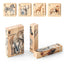 Wooden animal 4 in 1 puzzle