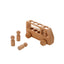 Wooden Cars with 4 counting counters Montessori inspired Toy