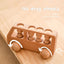 Wooden Cars with 4 counting counters Montessori inspired Toy