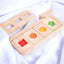 Whale Color and Shapes Sorting Toy. Montessori inspired