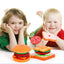 Wooden Hamburger & Sandwich Fast Food Order Kitchen Game