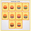 Wooden Hamburger & Sandwich Fast Food Order Kitchen Game