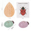 Montessori inspired wooden ladybug educational counting toy