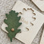 Wooden Knob Leaf Puzzle Montessori Early Learning STEM toy