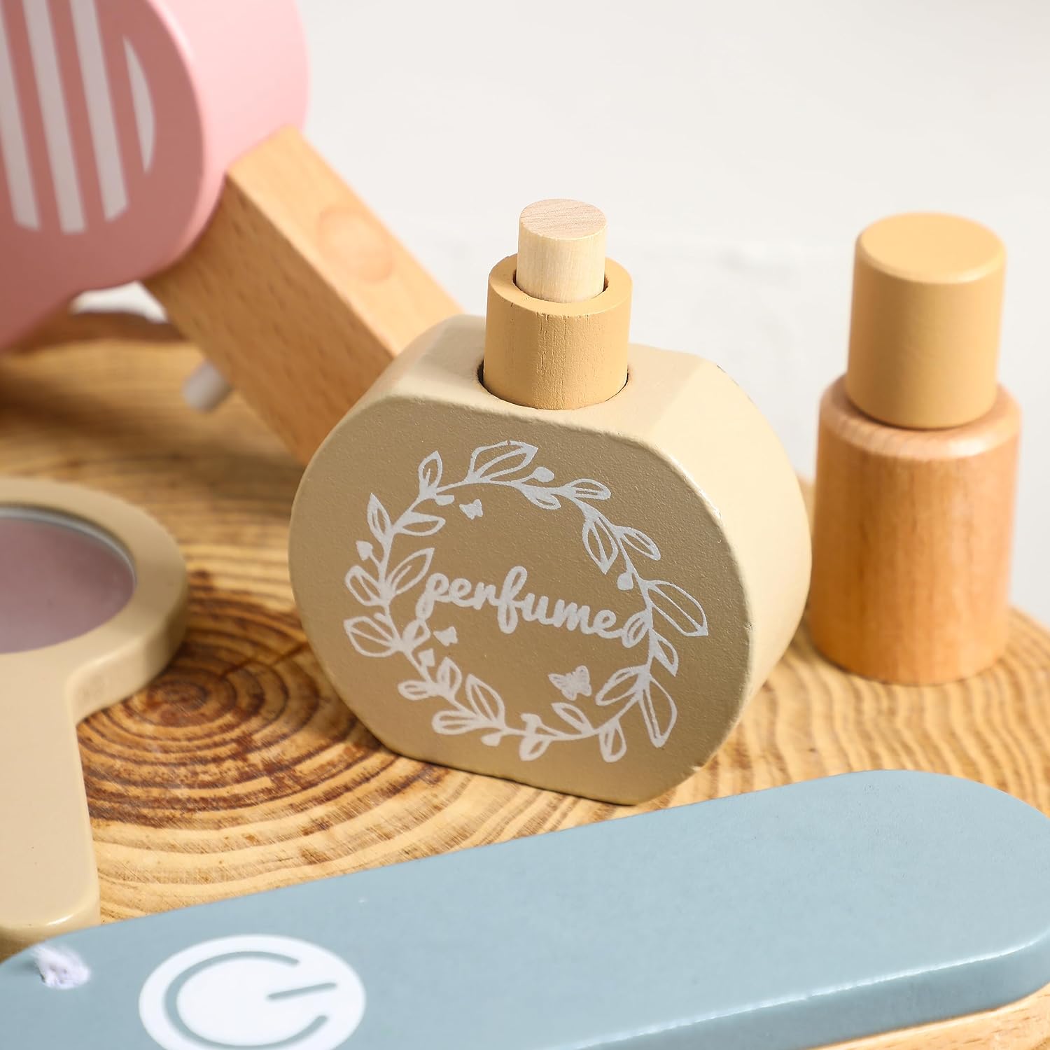 Wooden Make Up Pretend Play Set Perfect Gift Set for Girls