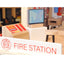 Wooden Police Station, Fire Station Pretend Play Toy