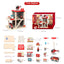 Wooden Police Station, Fire Station Pretend Play Toy