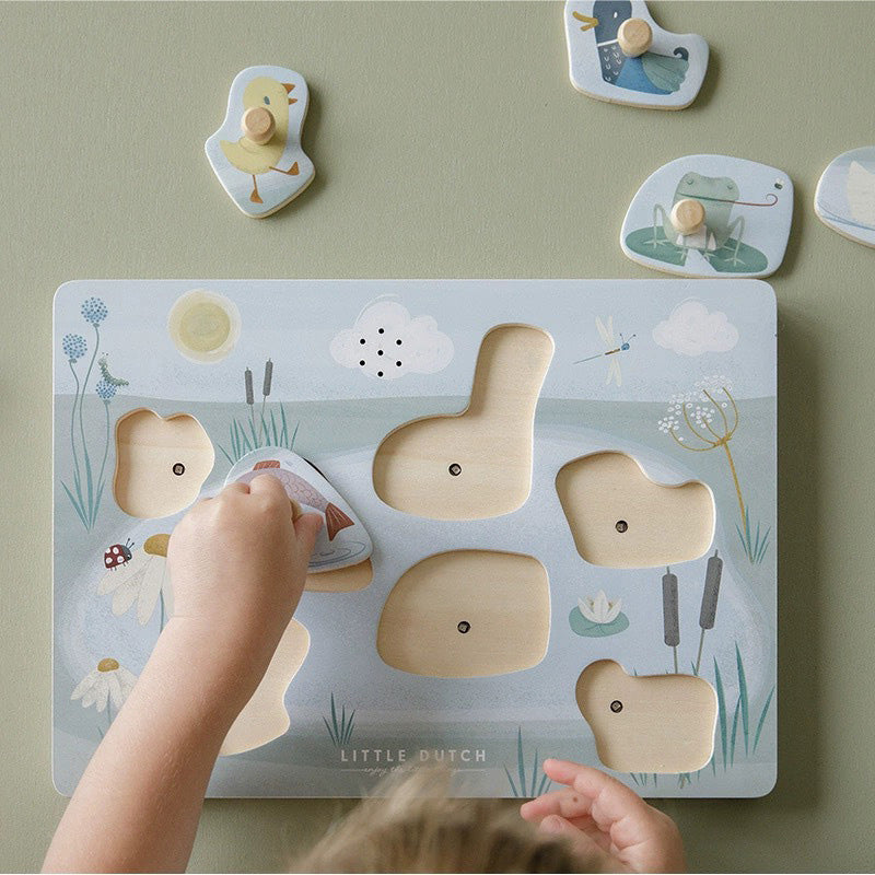 Baby Wooden Animal Puzzle with Sound