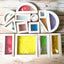 Wooden sensory blocks with liquid, sand with shells or beads