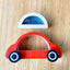 Wooden Sensory Car with liquid and sparkles Perfect gift
