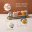 Wooden Shape Sorting Trailer Pull Along String. Fine Motor Skill Toy