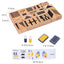 Wooden Stamping Kit Build your own villa town city Stampville