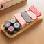 Wooden Sushi Set. Kitchen Food Toy. Pretend Play