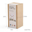 Montessori inspired wooden train cognitive training toy