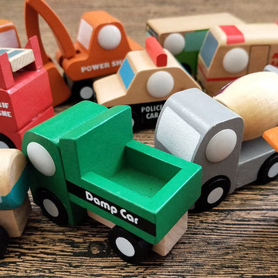 Japanese brand. Wooden Toy Transportation Vehicles