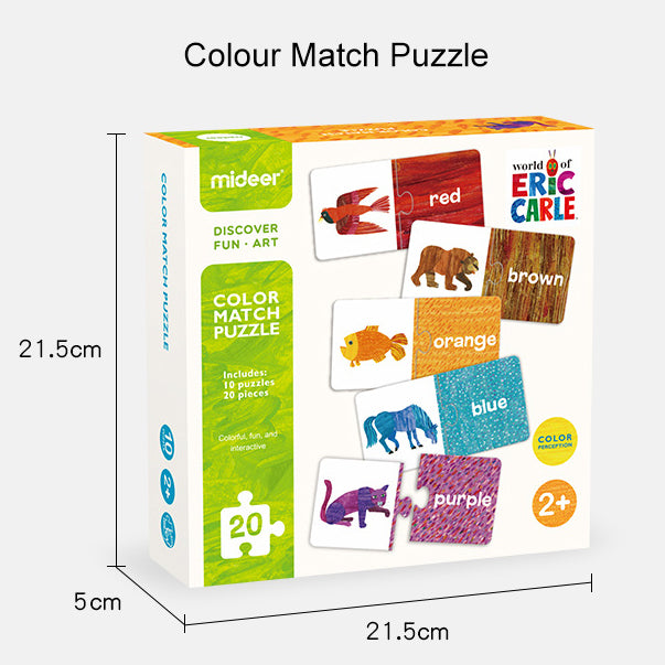 MiDeer The World Of Eric Carle Puzzle. Colour Match Puzzle
