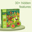 MiDeer Hidden Puzzle 35 pc with 3D glasses. Puzzles with Hidden Picture Game. Children Toy. Forest