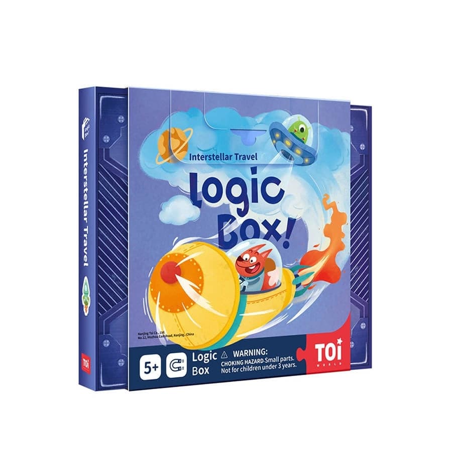 TOI Logic Box Interstellar Travel - Magnetic Board Game STEM – Happi Bebe